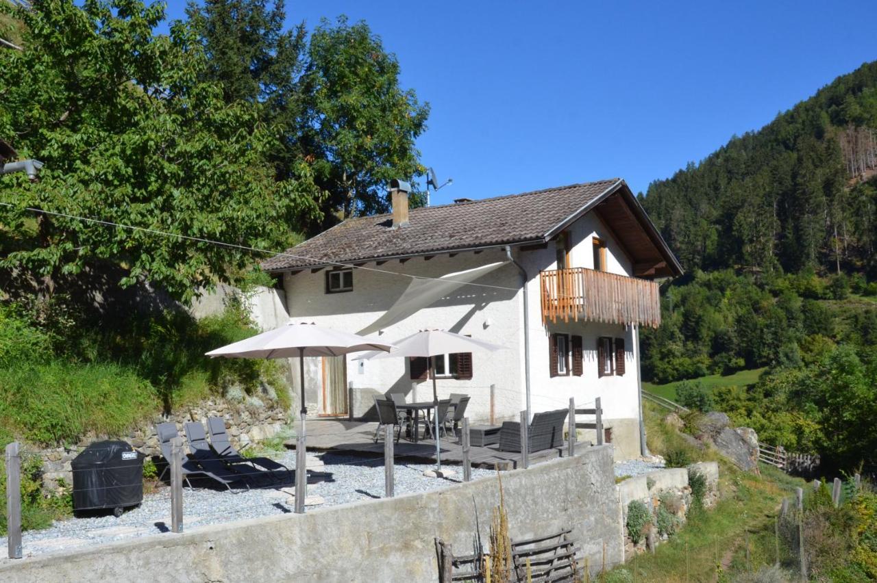 Stilfser Haeuschen Mit Blick Auf Koenig Ortler Villa Exterior foto